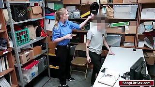 LP officer sucks shoplifters load of shit