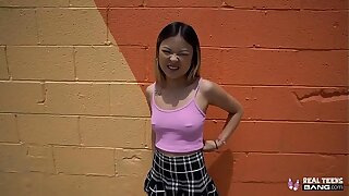 Real Teens - Hot Asian Teen Lulu Chu Fucked During Porn Shed