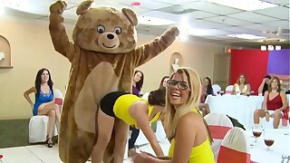 DANCING BEAR - Bachelorette Party At hand Big Dick Be ahead of Strippers, CFNM Style!